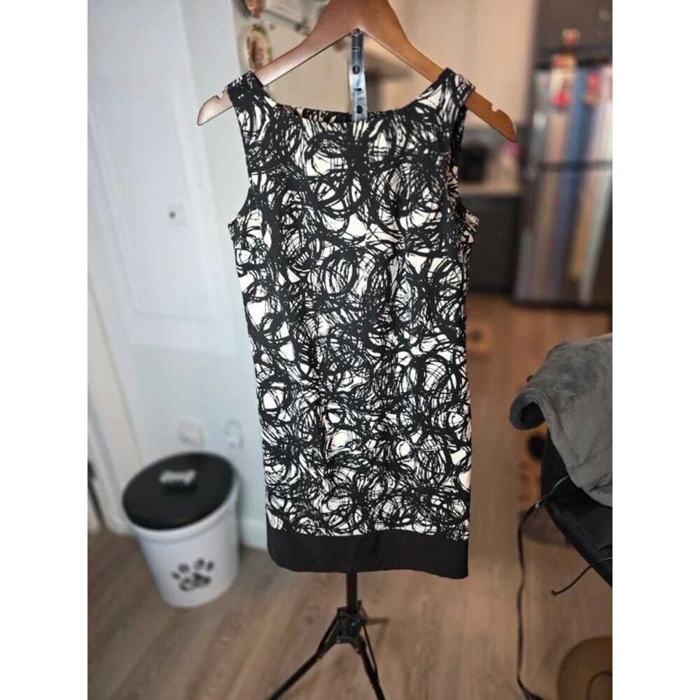 , AB Studio, black and white abstract print